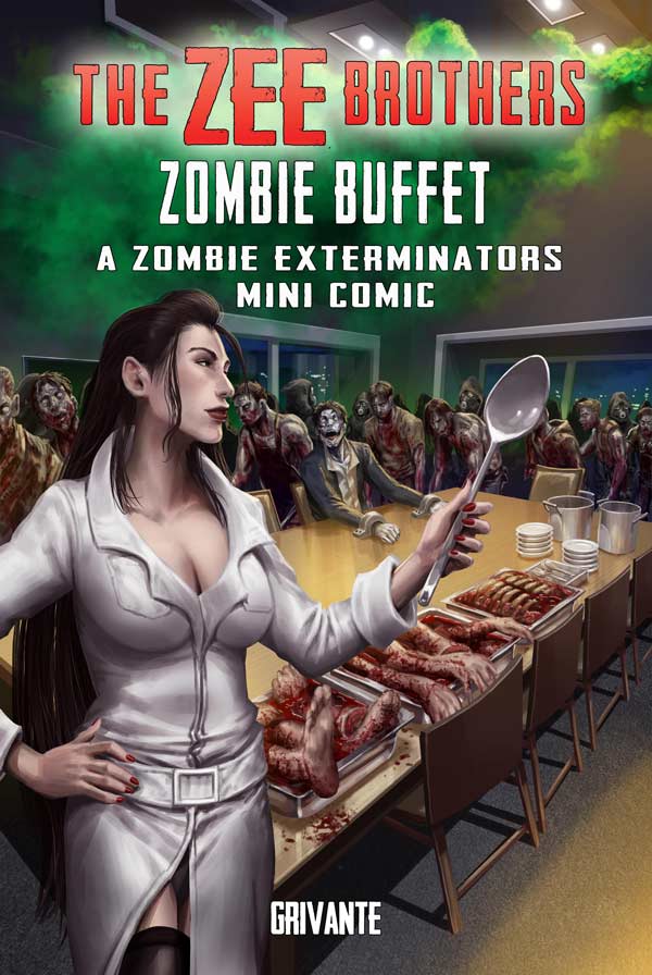 thezeebrothers comic cover zombie buffet